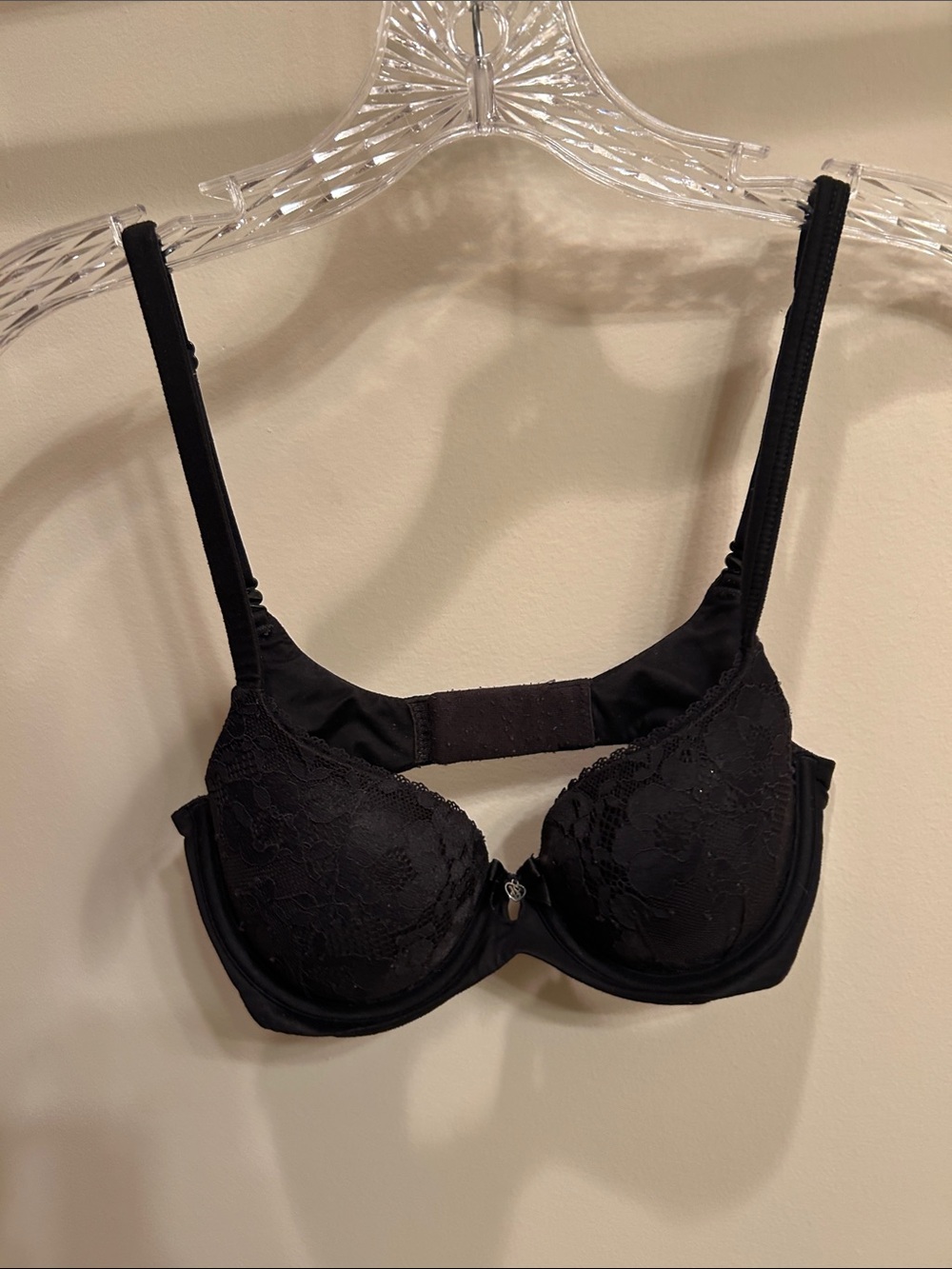 Victoria's Secret Black Lace Underwire Bra
